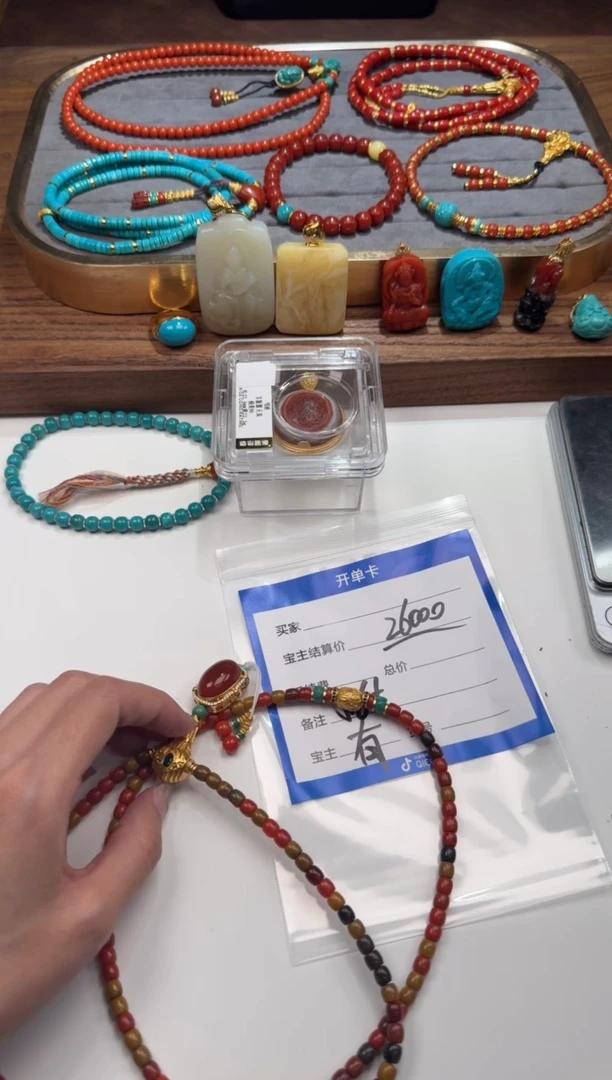 未镶嵌绿松石手串手串琳*~手串手串