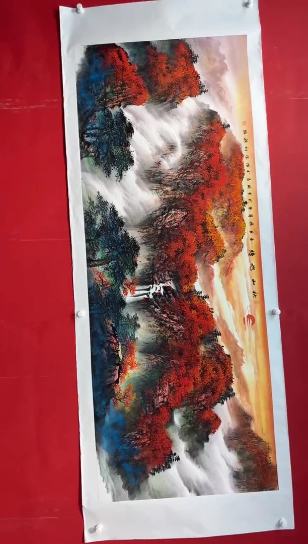 国画画家陆远华纯手绘原作