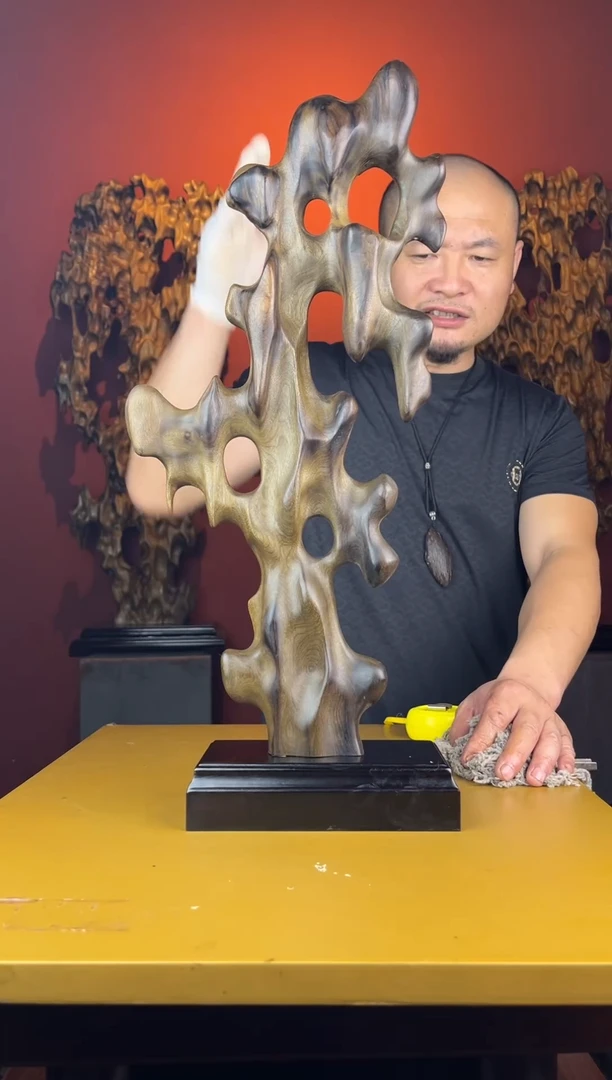 金丝楠姚*三699金丝楠自然随性摆件