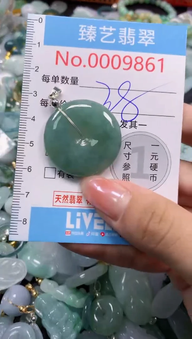 颈饰未镶嵌翡翠9861