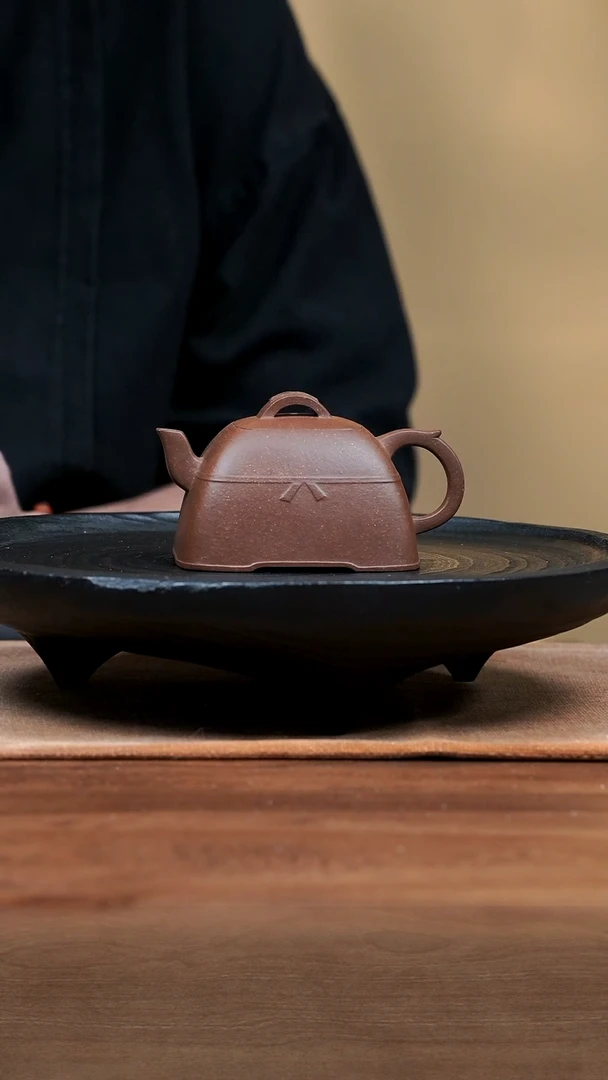 茶壶紫砂五堂  鸣远束腰