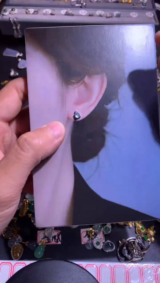 【闪购商品】翡翠吊坠(不含链)银S925镶嵌1