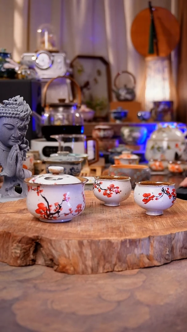 杯子梅花手工手绘手工手绘