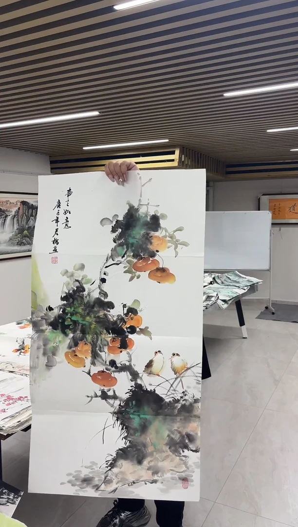 国画丹青专属福利-君梅事事如意