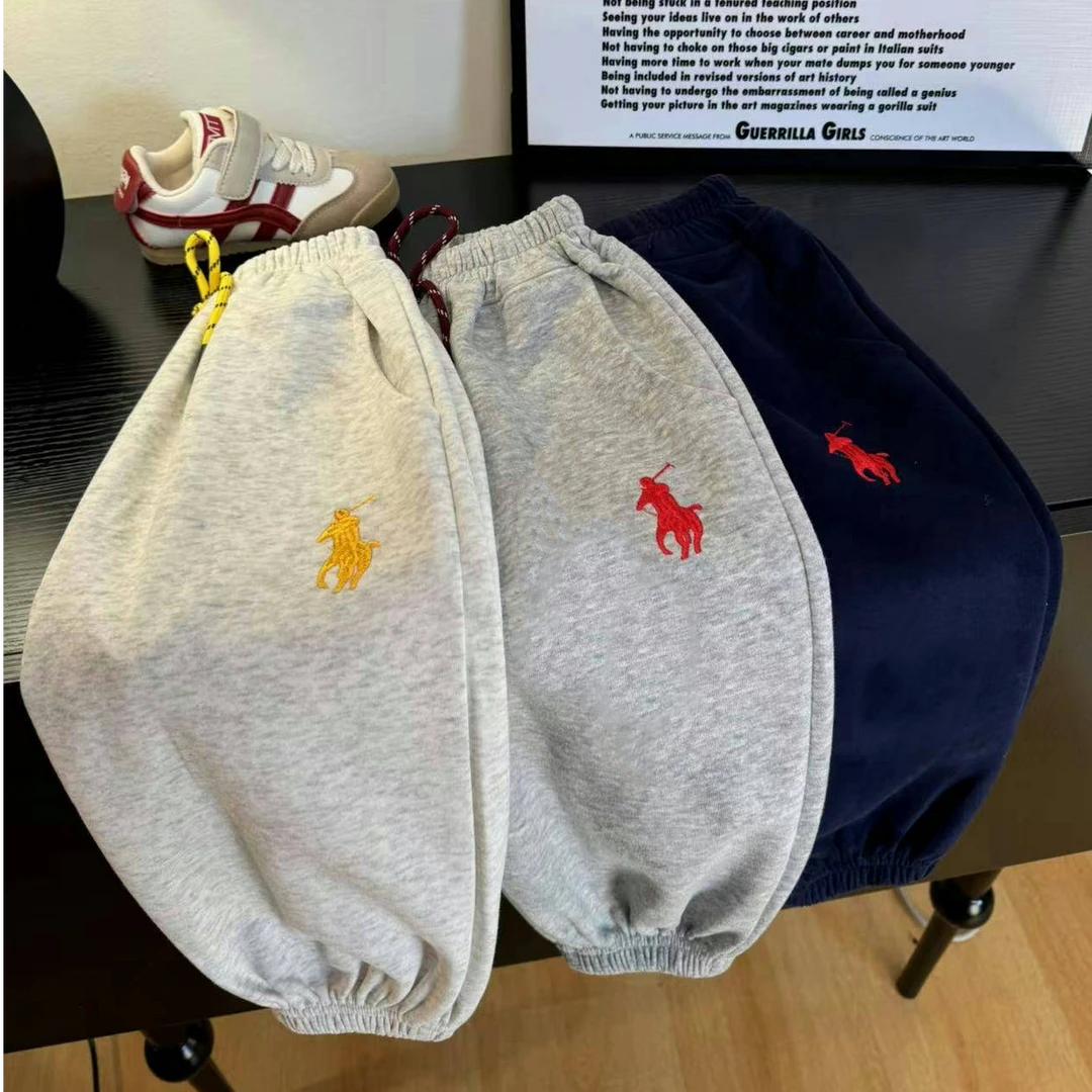 男女童卫裤2025新款春秋装儿童装宝宝休闲运动裤洋气韩版宽松裤子