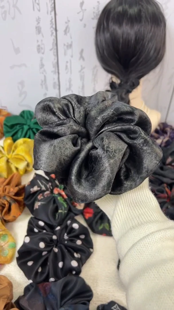 非金属布艺简约发饰中圈