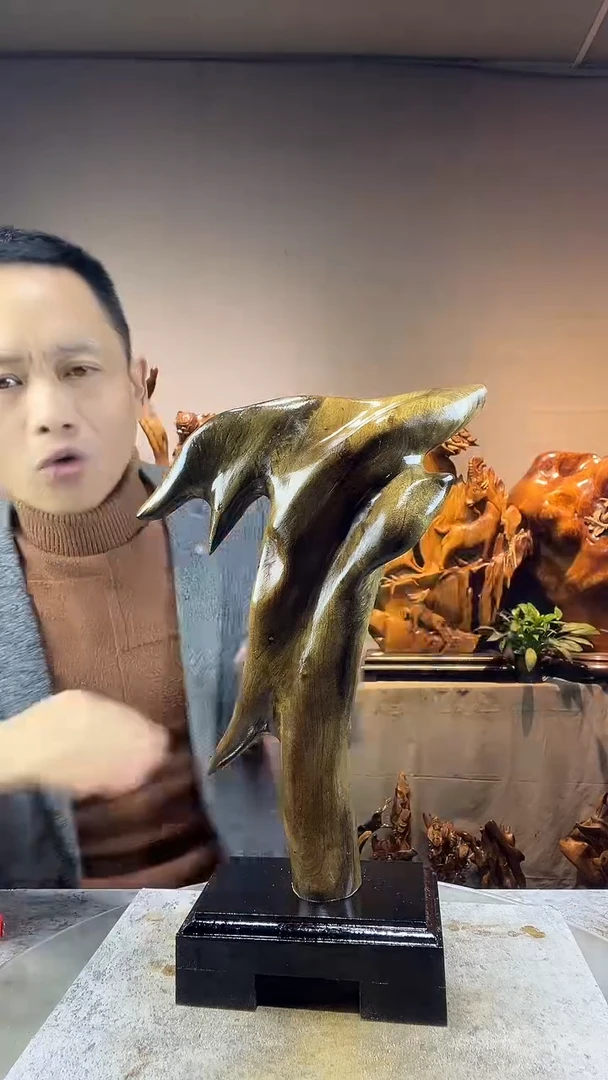 金丝楠见**齐小叶桢楠随行摆件6