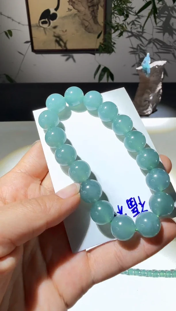 未镶嵌手链翡翠手串