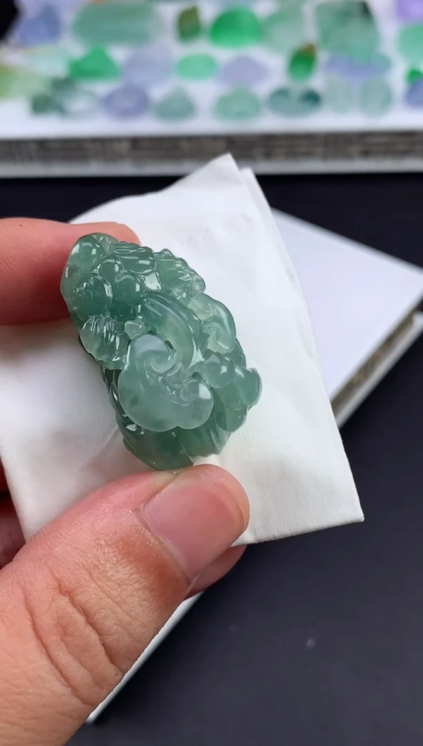 未镶嵌定制翡翠酱*翡翠