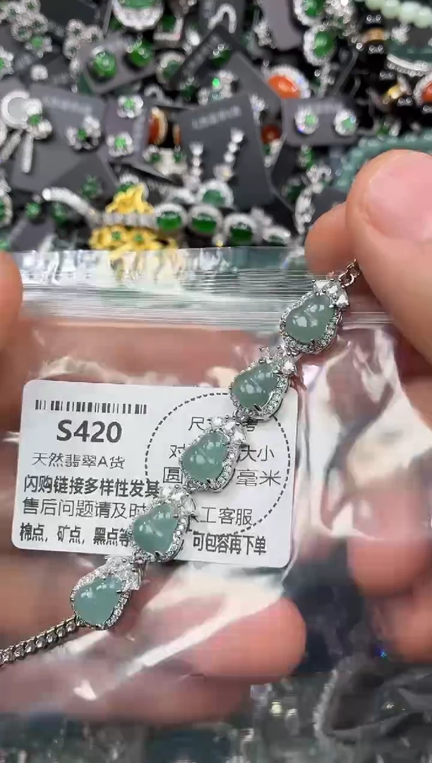 颈饰未镶嵌翡翠S420手链