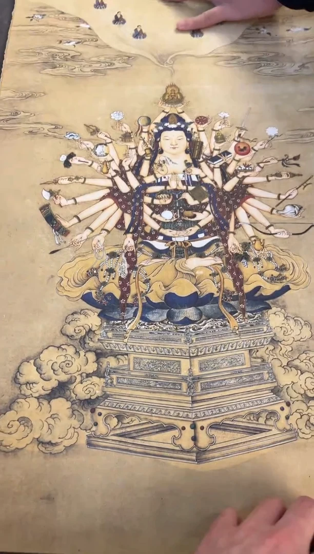 卷轴画大朱画院老六专属AA68