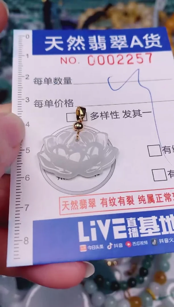 颈饰未镶嵌翡翠00002257