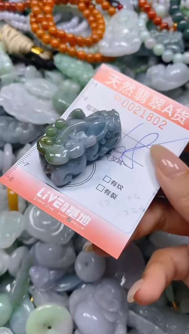 翡翠未镶嵌颈饰闪购0021802