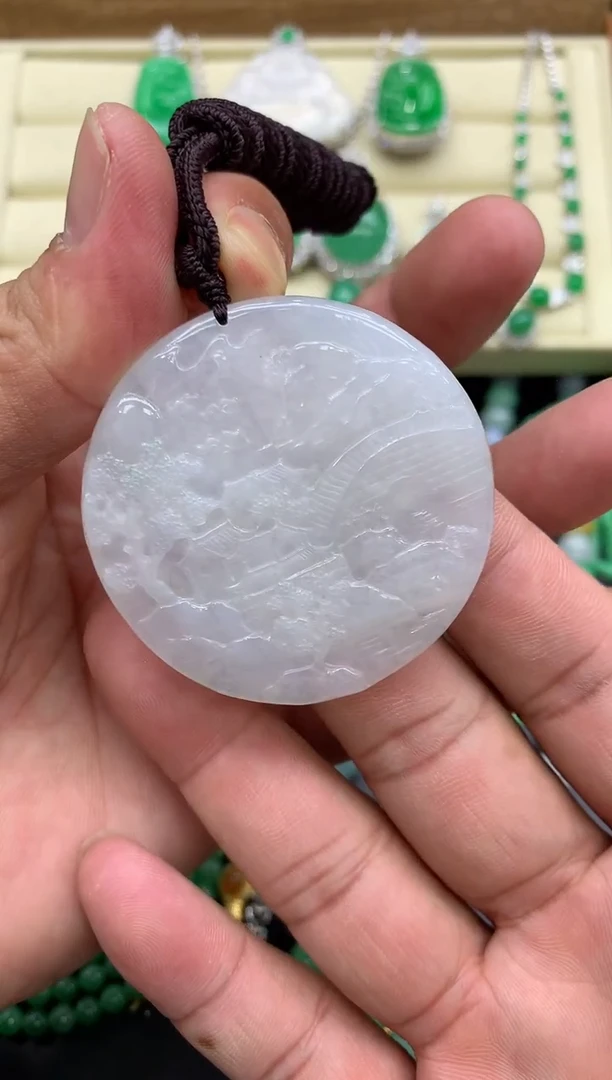 翡翠未镶嵌颈饰106-中国好珍宝