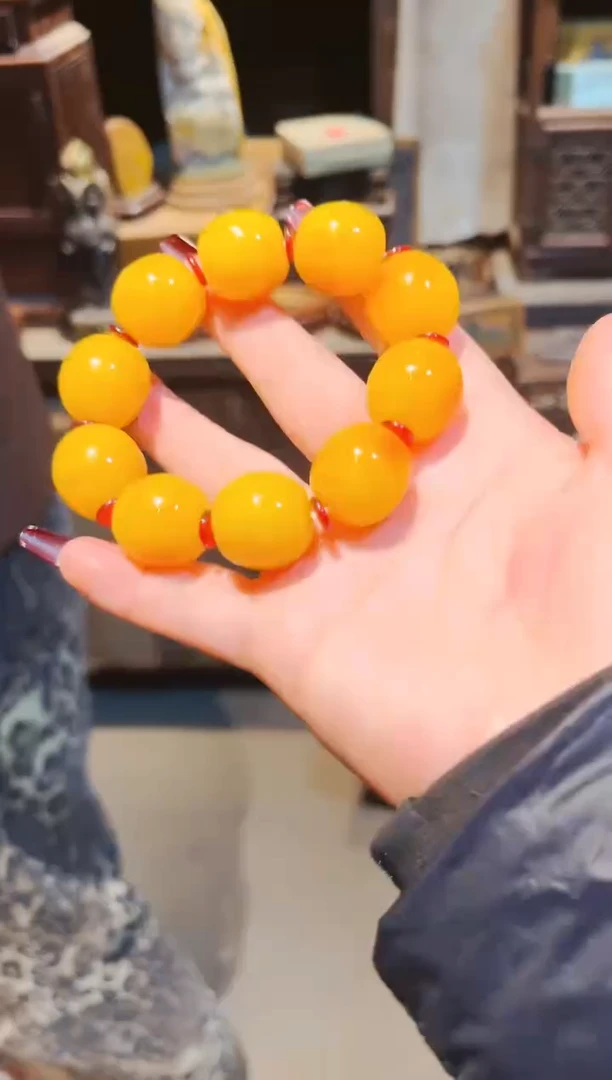 【闪购商品】蜜蜡颈饰未镶嵌七七精品专属链接83