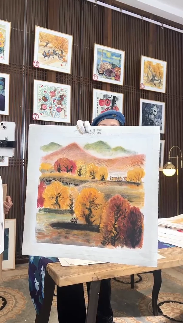 版画版画耿玉琨名章限量版画S