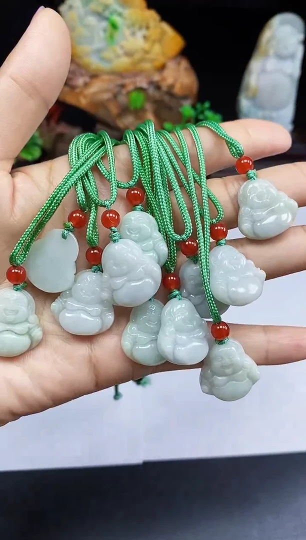 【闪购商品】翡翠颈饰未镶嵌翡翠A货多样发