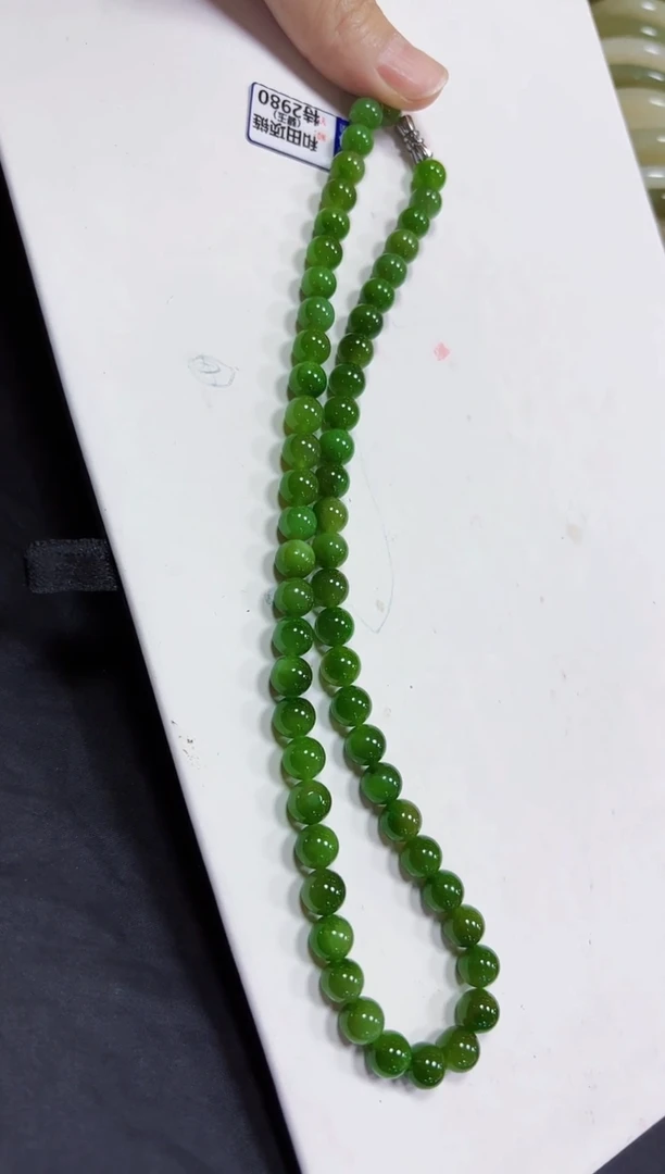 和田玉未镶嵌颈饰项链8