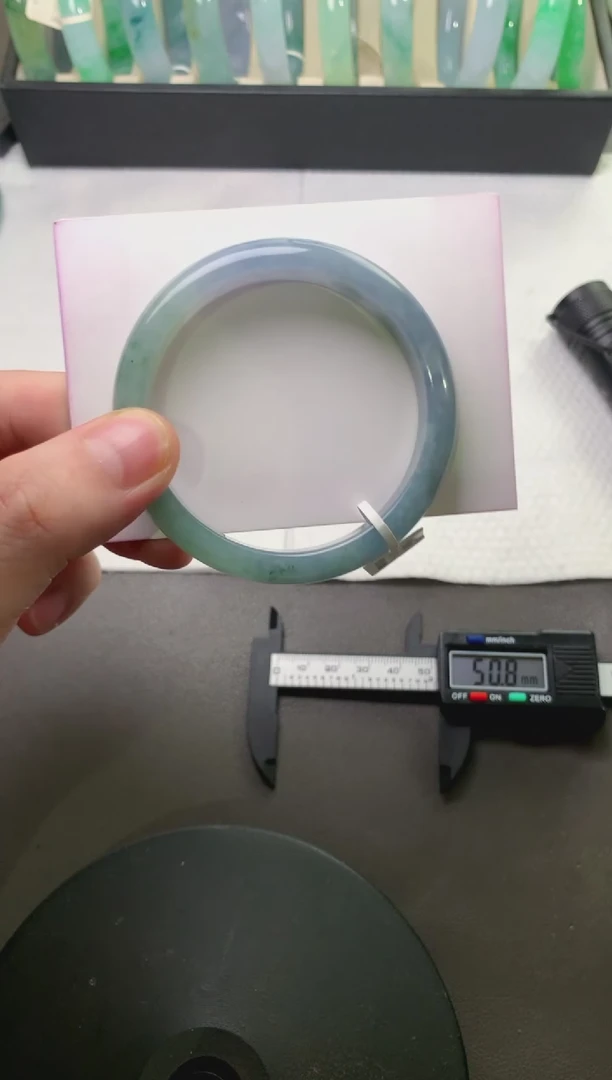 未镶嵌手镯翡翠54.2*11.5*6.9