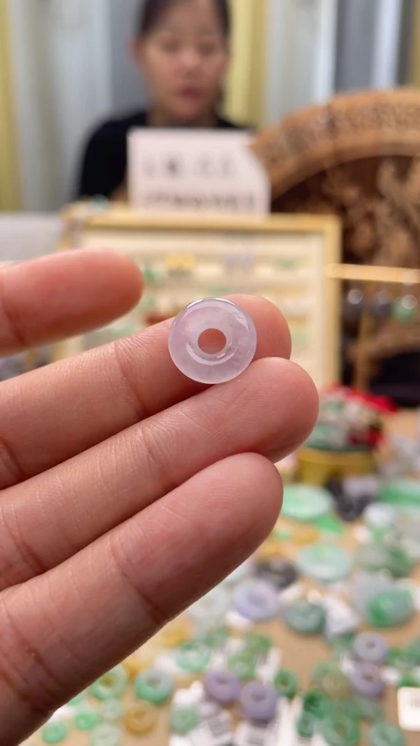 颈饰未镶嵌翡翠甜甜圈