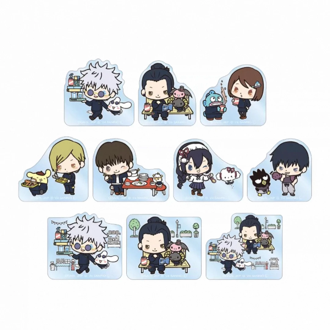 【三丽鸥怀玉玉折Q版亚克力块】 咒术回战  日谷  盲盒 代拆