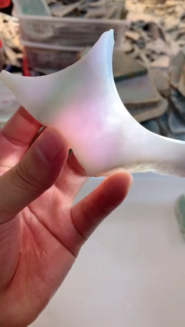 翡翠未镶嵌挂件0朱0翡翠珠宝445