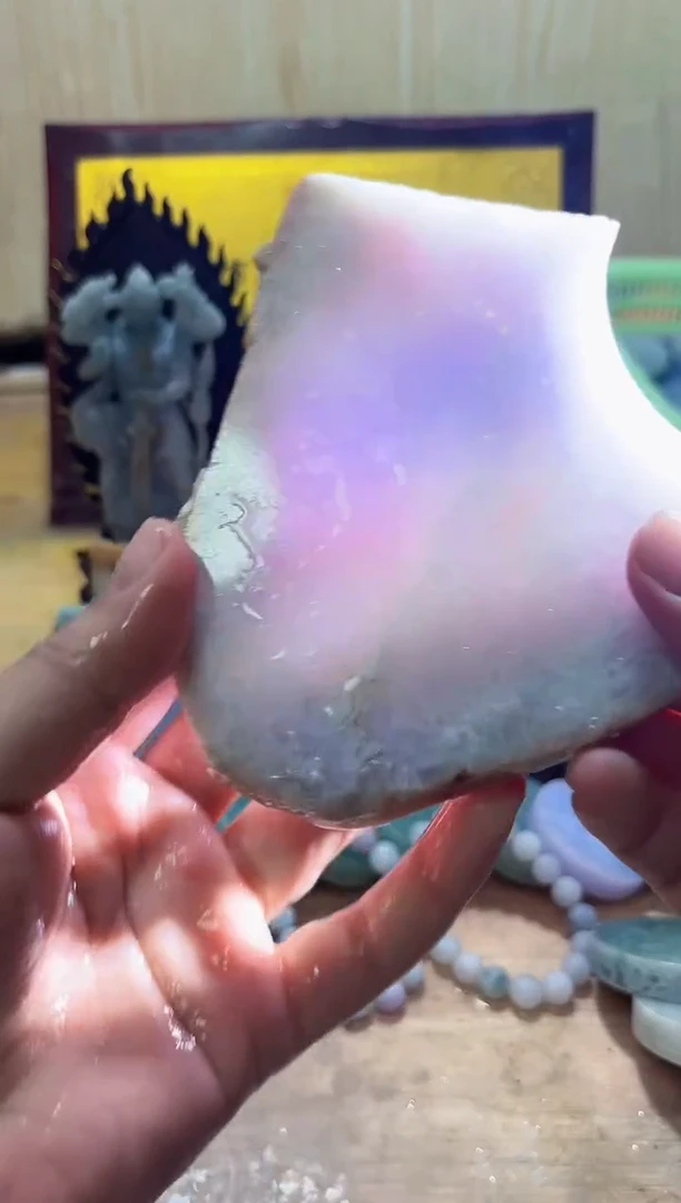 未镶嵌挂件翡翠A货常星6696