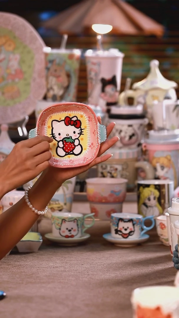 其他景德镇釉下彩手绘设计师款陶瓷