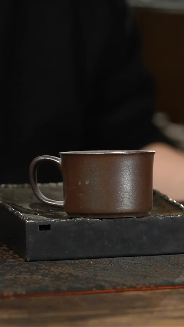 【闪购商品】紫砂茶杯32号 瑕疵 紫砂柴烧