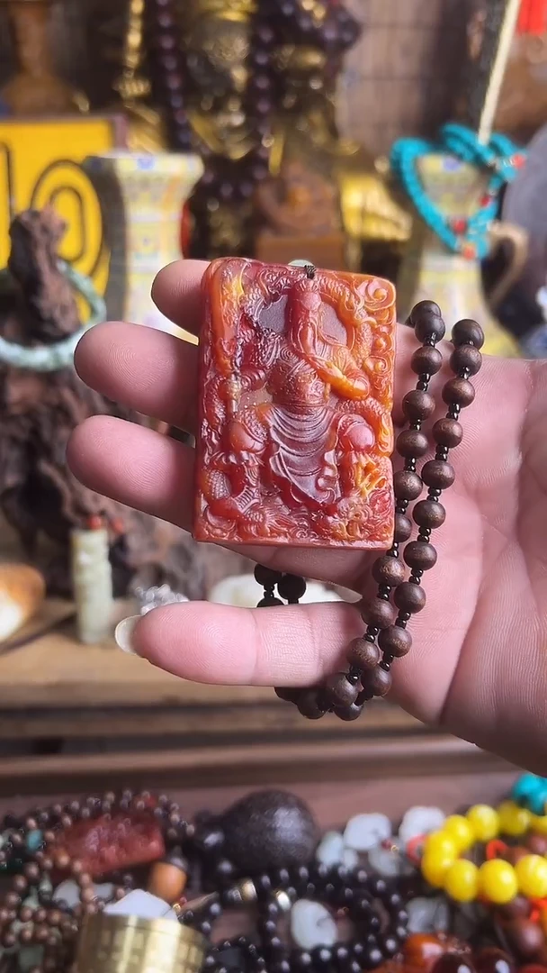 吊坠滴血莲花菩提所见即所得