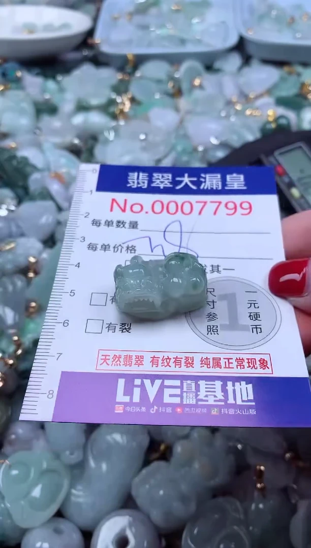 颈饰未镶嵌翡翠7799
