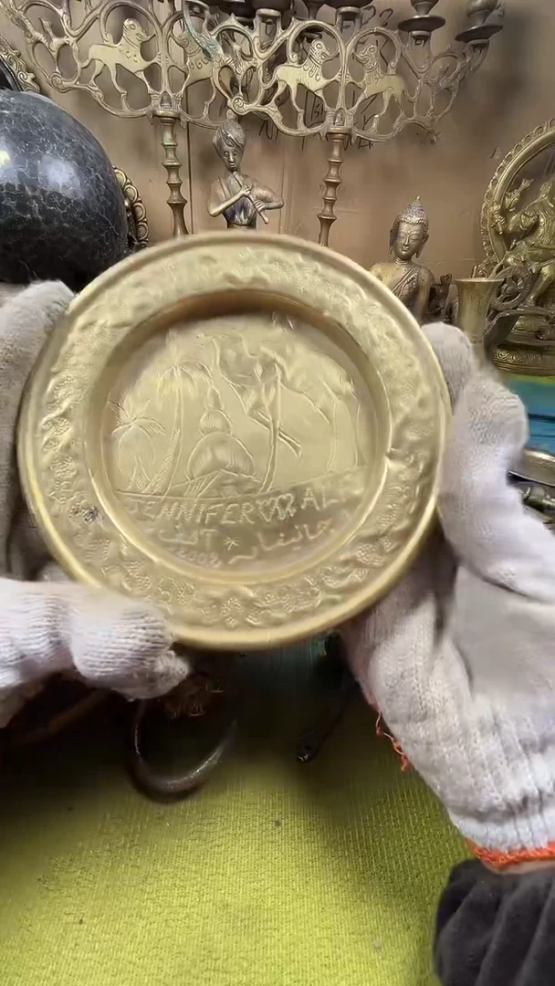 姚***摇亿锦铜回流铜器摆件39