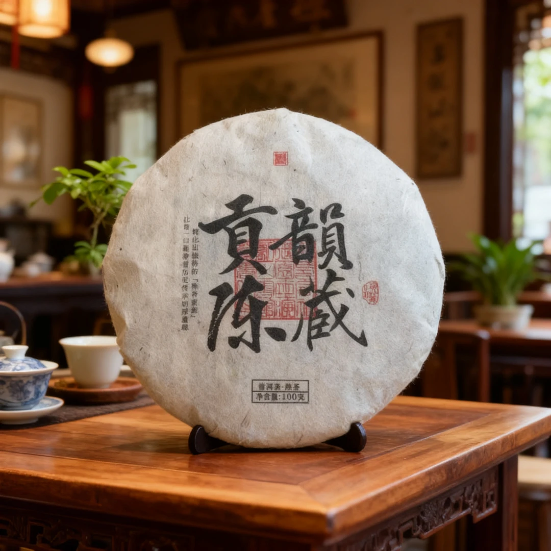 贡韵陈藏云南普洱茶