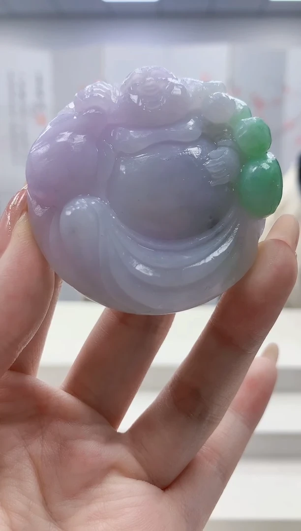 未镶嵌定制翡翠4829jw-毛货挂件82