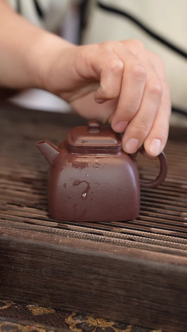 茶壶紫砂荆**身原矿手工制作