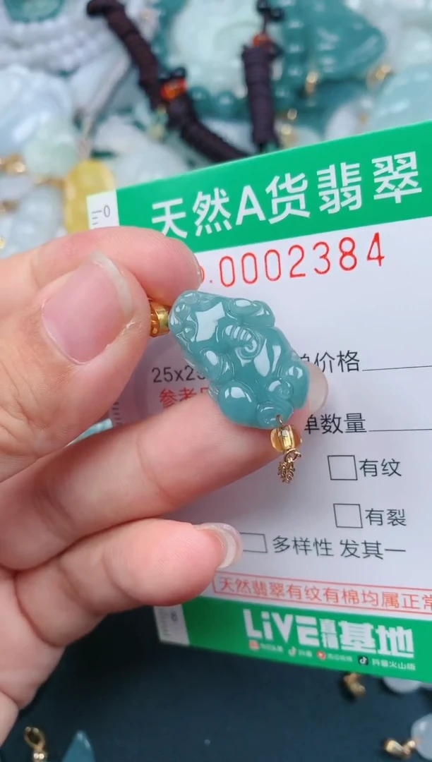 颈饰未镶嵌翡翠.0002384