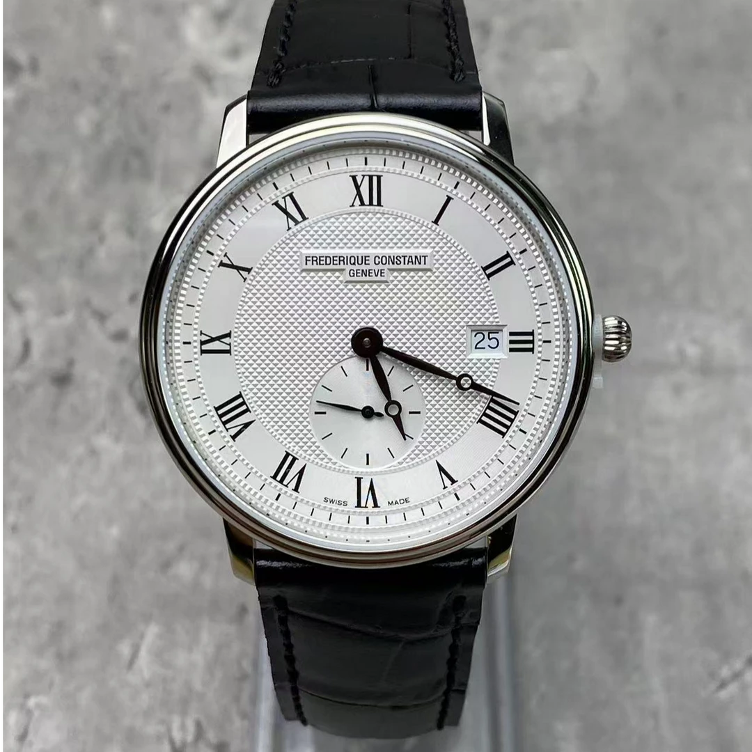 全新未使用 FREDERIQUE CONSTANT/康斯登 参考7800表径39石英男表