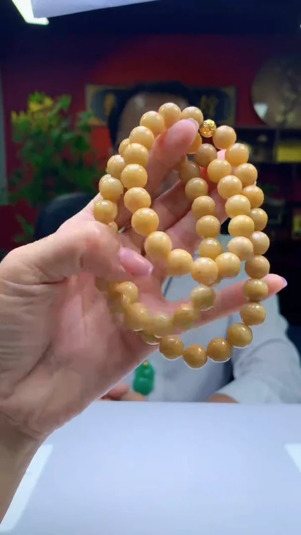 定制翡翠未镶嵌1101jj-毛货珠链22