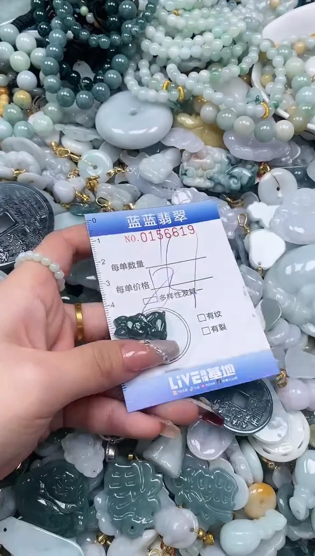 【闪购商品】翡翠颈饰未镶嵌闪购0156619多样性发其一