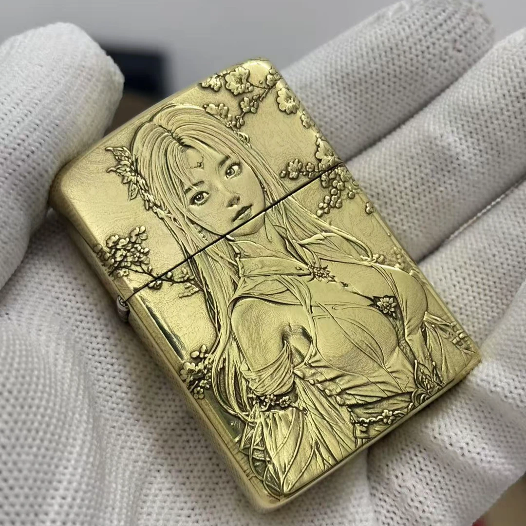 ZORRO佐罗打火机黄铜盔甲小医仙