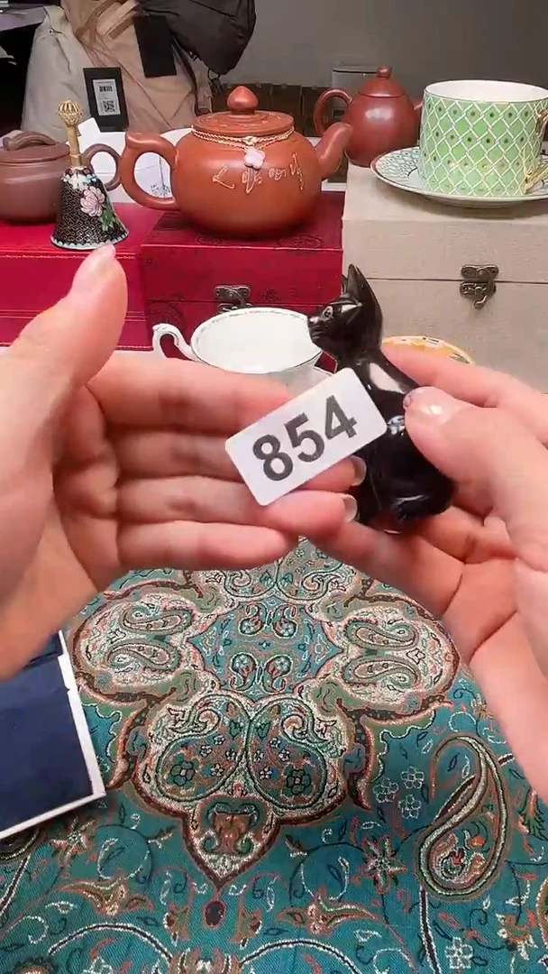 瓷片瓷片柴窑烧制半手工多人