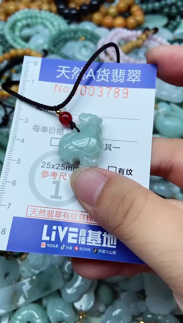 翡翠未镶嵌吊坠(不含链)翡翠