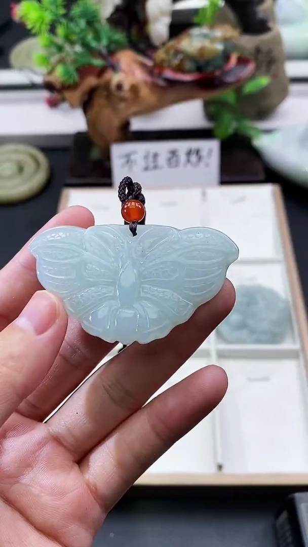 颈饰未镶嵌翡翠天然缅甸A货翡翠