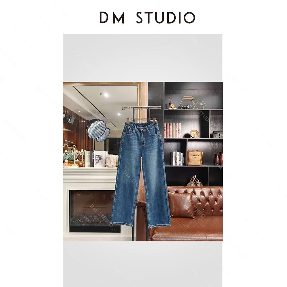 【DM】追风 | 莱赛尔+棉 红标新款设计微弹水洗直筒牛仔裤 #5861