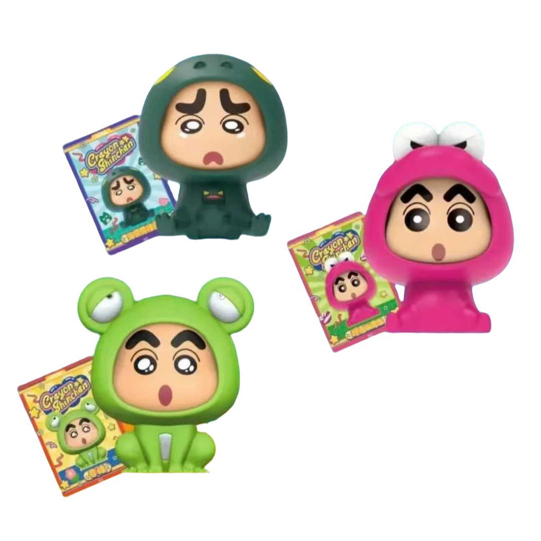 【蜡笔小新百变秀】卡游正版旋旋乐解压潮玩变脸盲盒代拆