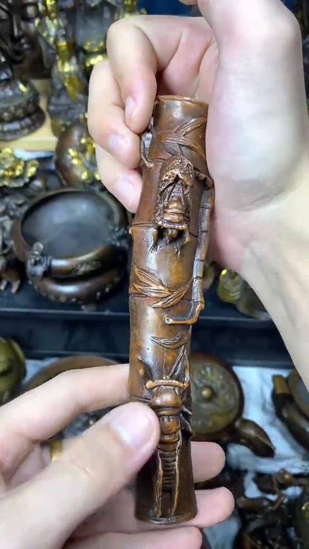 耶耶古铜精品铜器 一片