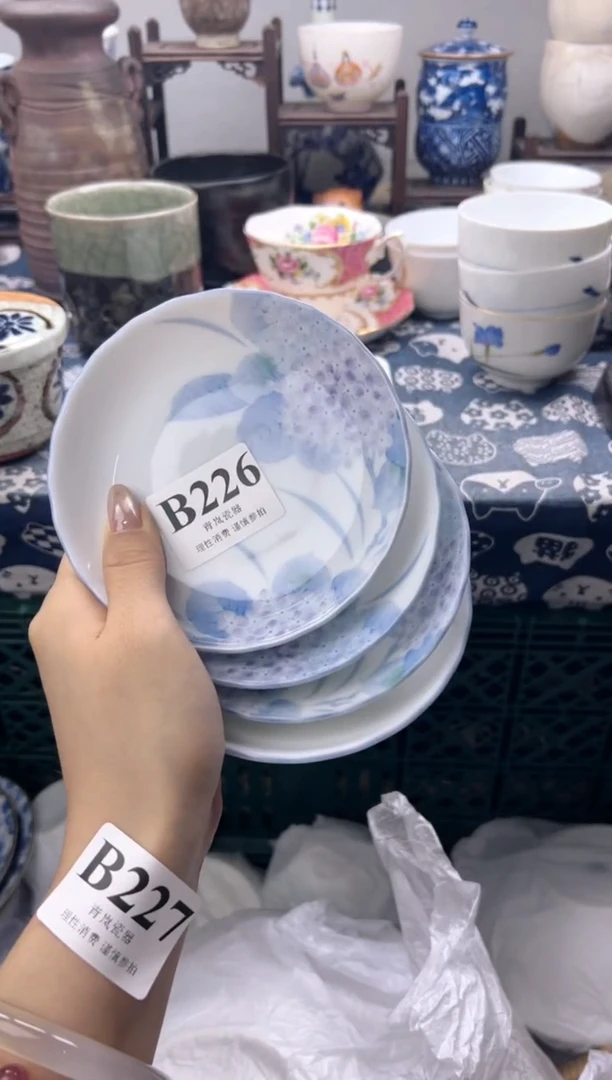 瓷片豆*    B226