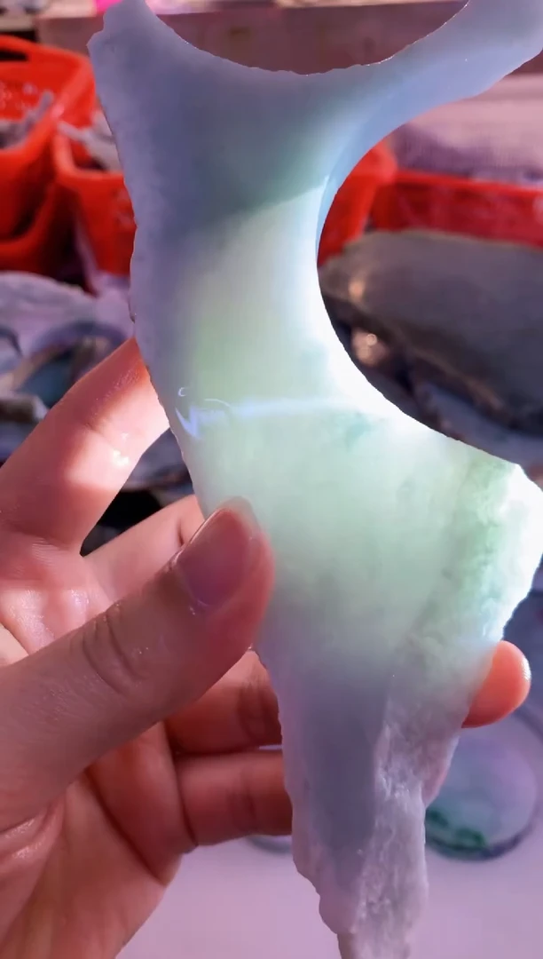 翡翠未镶嵌颈饰0朗0翡翠珠宝 753