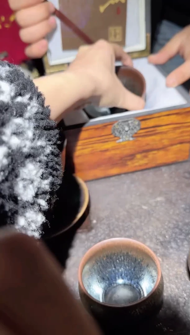茶盏152黑瓷推荐官-黄杰
