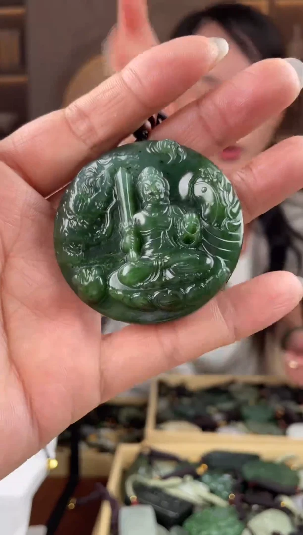 项链未镶嵌和田玉拍一发一，多样性发货